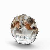 Meemaw We houden van je | Grandma Script Overlay Fotoblokken (Rechts)