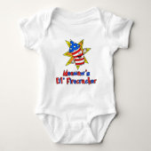 Meemaw's kleine Firecracker Romper (Voorkant)