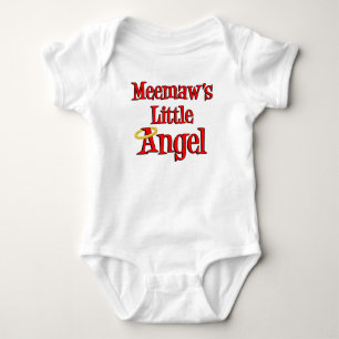 Meemaw's Little Angel Romper