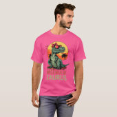 MeemawSaurus Dino Dinosaur MeemawSaurusRe Funnyre T-shirt (Voorkant volledig)
