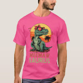 MeemawSaurus Dino Dinosaur MeemawSaurusRe Funnyre  T-shirt (Voorkant)