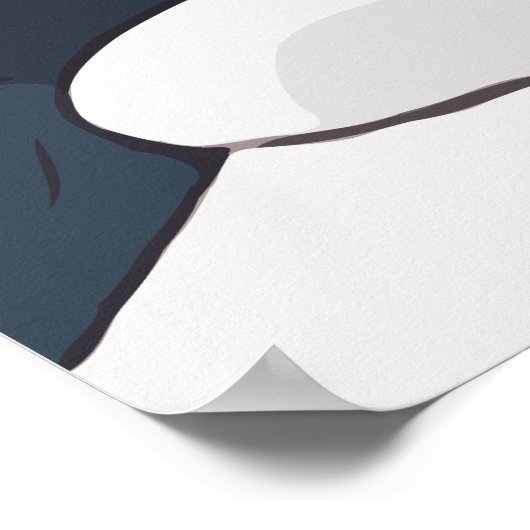 Meeow Cat Poster (Hoek)