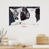 Meeow Cat Poster (Keuken)