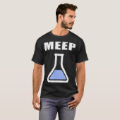 Meep Beaker Funny Science Eperiment Lab Test Tube T-shirt (Voorkant volledig)