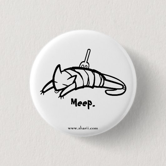 Meep! Ronde Button 3,2 Cm (Voorkant)
