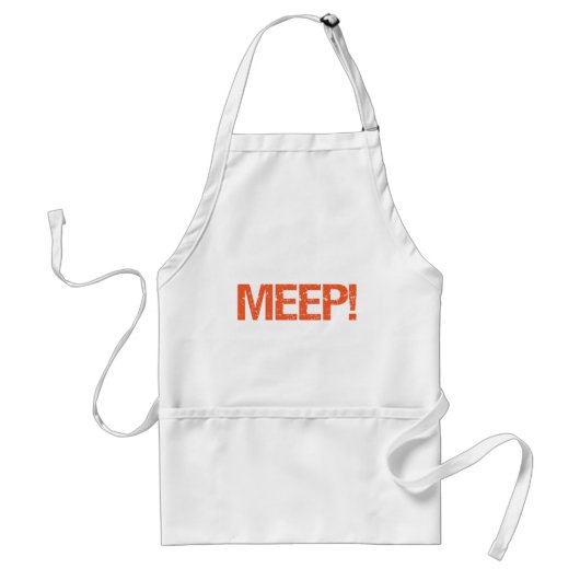 Meep Standaard Schort (Voorkant)