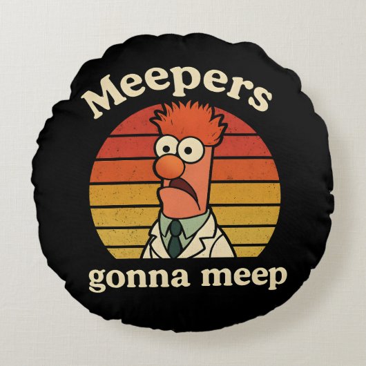 Meepers gaan meepen rond kussen (Voorkant)