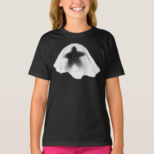 Meeple Ghost Girls Shirt (Voorkant)