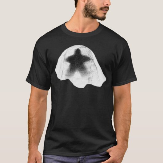 Meeple Ghost Mannen Shirt (Voorkant)