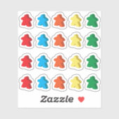 Meeple Stickers (Vel)