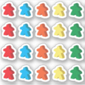 Meeple Stickers (Voorkant)
