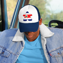 Meeple Ticos (Costa Rica) Hoed Trucker Pet