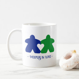 Meeples in Liefde, Blauwe & Groene Mok