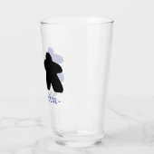 Meeples in Love, Blauw & Zwart Tumbler (Links)