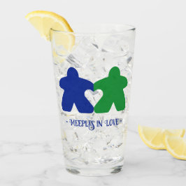 Meeples in Love, Blue & Green Tumbler
