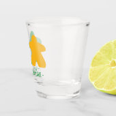 Meeples in Love, Groen & Geel Schot Glas (Rechts)