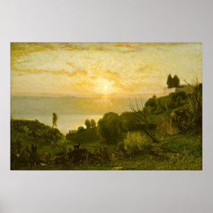 Meer Albano - George Inness Fine Art Poster
