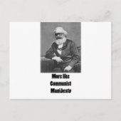 Meer als ManiBESTO! Briefkaart (Voorkant)