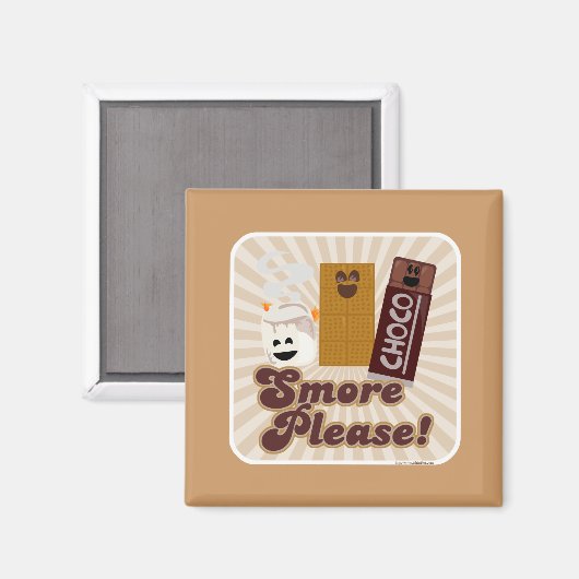 Meer alsjeblieft! magneet (Voorkant / Achterkant)