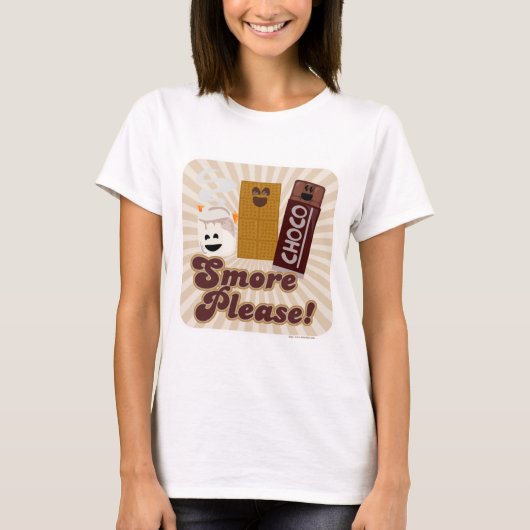 Meer alsjeblieft! t-shirt (Voorkant)
