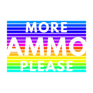Meer Ammo Please (Rainbow) Trucker Hoed Trucker Pet