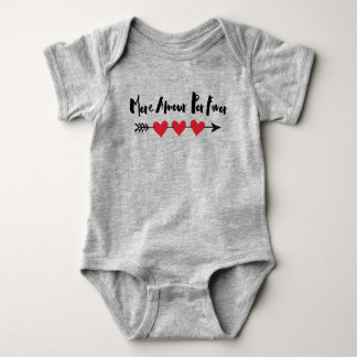Meer amour pour favour baby bodysuit