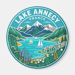 Meer Annecy Frankrijk Magneet
