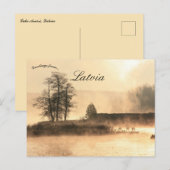 Meer Araisi Letland Briefkaart (Voorkant / Achterkant)