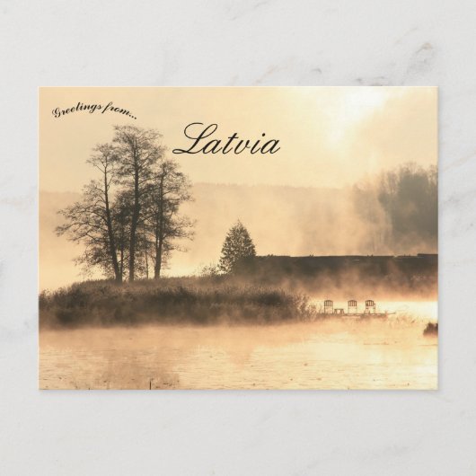 Meer Araisi Letland Briefkaart (Voorkant)