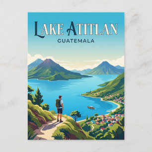 Meer Atitlan Guatemala Briefkaart