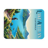 Meer Atitlan Guatemala Magneet (Horizontaal)