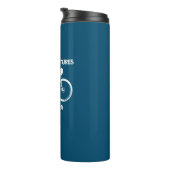 Meer avonturen Minder Lycra Bikepacking Thermosbeker (Geroteerd rechts)