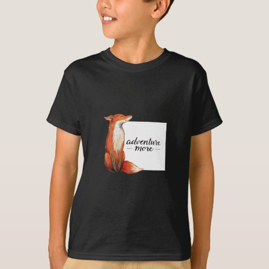 meer avontuur vos t-shirt (Voorkant)