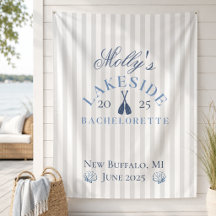 Meer Bachelorette Weekend Blauwe Nautische Reispla