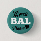 Meer Balboa alsjeblieft, Jade Ronde Button 3,2 Cm (Voorkant)