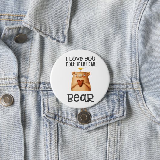 Meer Beer Ronde Button 7,6 Cm (In situ)