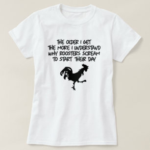 MEER BEGRIJP IK WAAROM ROOSTERS SCHERM T-SHIRT