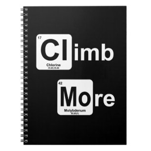meer beklimmen notitieboek