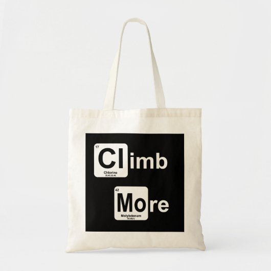 meer beklimmen tote bag (Voorkant)