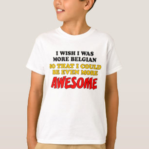 Meer België Geweldige T-shirt