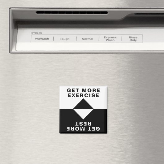 Meer beweging, meer rust magneet (Insitu (Vaatwasser))