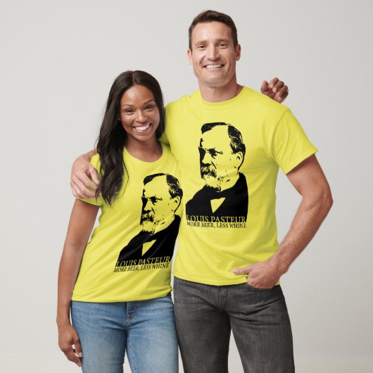 "Meer bier, minder wijn" T-shirt (Mannen) (Unisex)