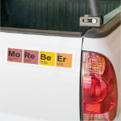 Meer biersticker bumpersticker (Op Truck)