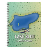 Meer Bled Slovenië Notitieboek (Voorkant)