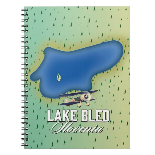 Meer Bled Slovenië Notitieboek (Voorkant)