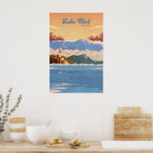 Meer Bled Slovenië Reisposter Poster (Keuken)