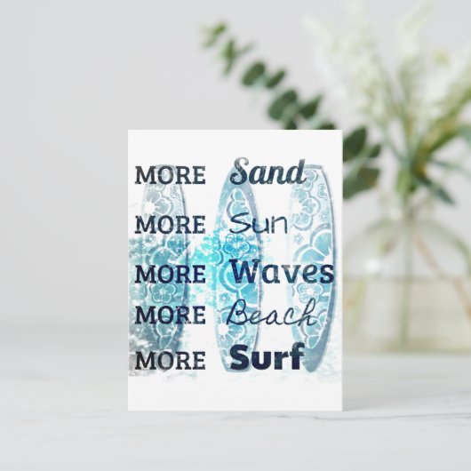 Meer bloedig briefkaart (Staand voorkant)