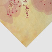 Meer BloemenTissue Paper Tissuepapier (Detail)