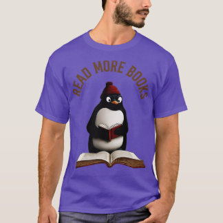 Meer boeken lezen 3 t-shirt