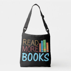 Meer boeken lezen crossbody tas